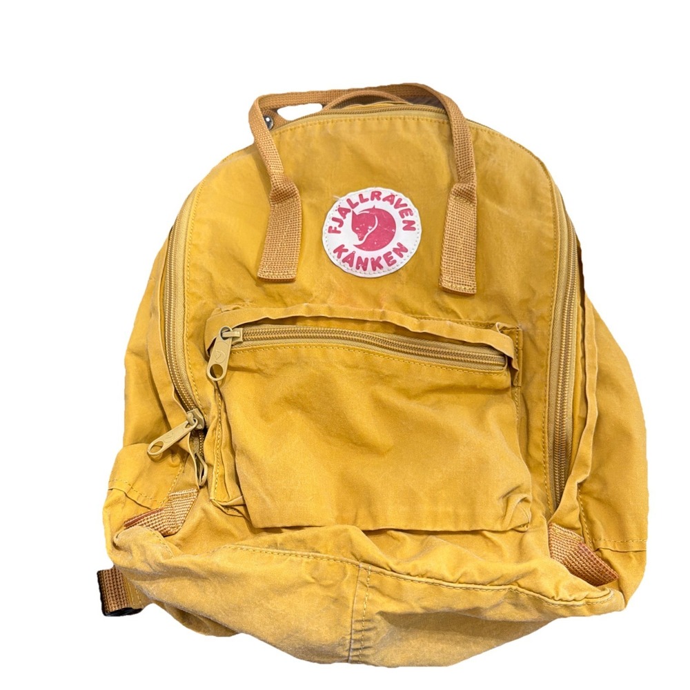 Fjallraven Kanken Backpack Yellow Classic Bag Backpack Purse